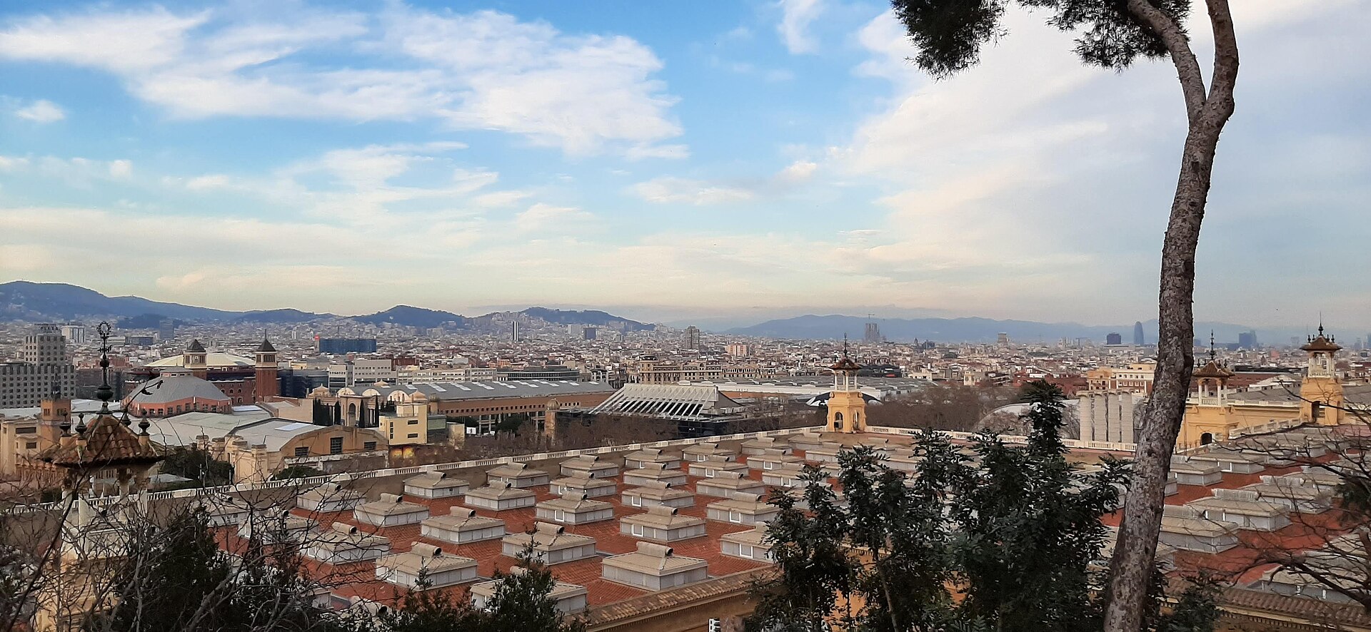 Barcelona Skyline — Barcelona, Spain