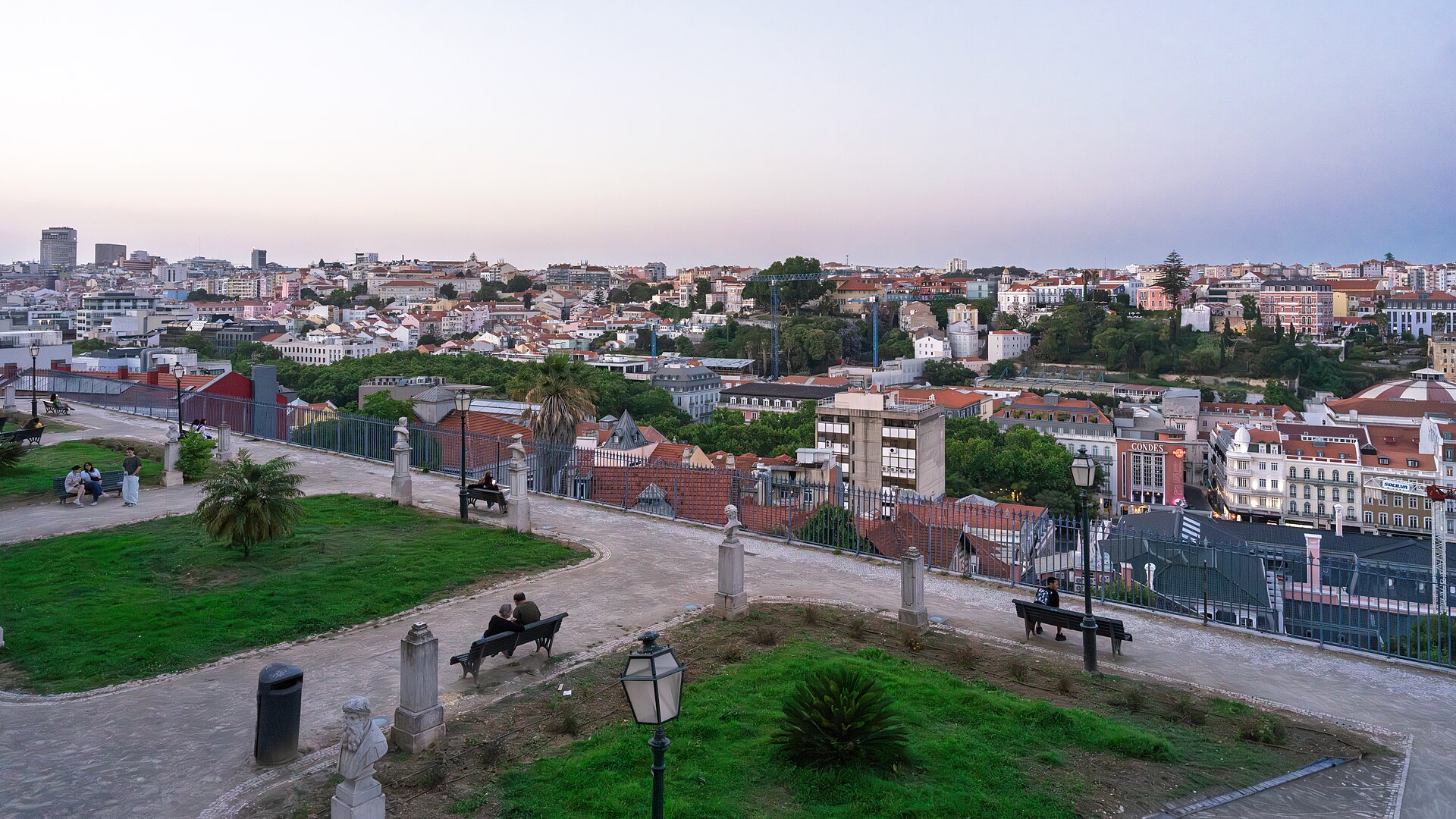 Lisbon Skyline from Miradouro de São Pedro de Alcântara at Twilight (54714276547) — Portugal
